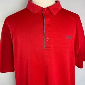 Under Armour Men's Sz 3XL Loose Polo Shirt Performance Stretch Golf Beach 2/$25